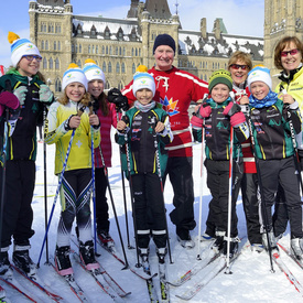 Cross-Country Ski Event on Parliament Hill	