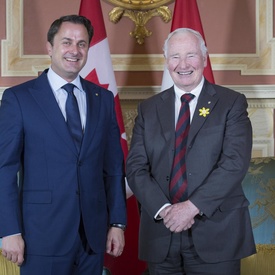 Meeting with the Prime Minister of Luxembourg