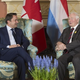 Meeting with the Prime Minister of Luxembourg