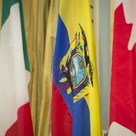 Présentation de lettres des créance