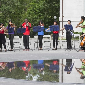 Inauguration of the New Rideau Hall Forecourt