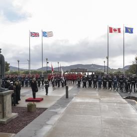 Le 20 septembre 2018, Son Excellence a été officiellement accueillie dans la province de Terre-Neuve-et-Labrador avec une cérémonie au cours de laquelle elle a reçu des honneurs militaires comprenant une garde d’honneur, le salut vice-royal et une salve d