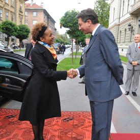 Rencontre avec le premier ministre de la République de Slovénie