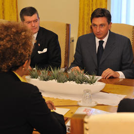 Rencontre avec le premier ministre de la République de Slovénie