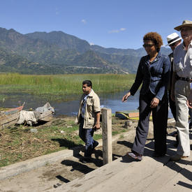 STATE VISIT TO THE REPUBLIC OF GUATEMALA - Visit of a coffee cooperative