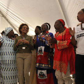 VISITE EN HAÏTI - Journée internationale des femmes