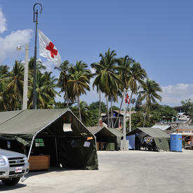 VISITE EN HAÏTI - Visite de l'hôpital Rôle 1 à Jacmel