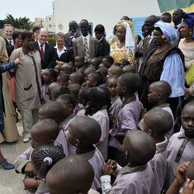 STATE VISIT TO SENEGAL - Visit to Daycare