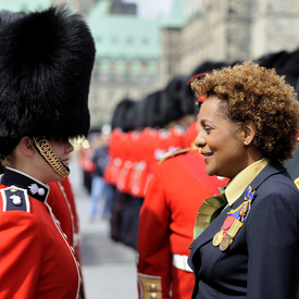 Inspection of the Ceremonial Guard