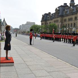 Inspection of the Ceremonial Guard