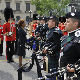 Inspection of the Ceremonial Guard