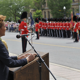 Inspection of the Ceremonial Guard