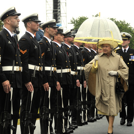 Arrival of the Queen to Canada - Royal Tour 2010