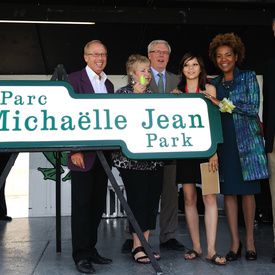 VISITE AU MANITOBA - Parc Michaëlle Jean et cérémonie de plantation d'un arbre