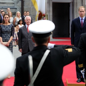 Tournée royale 2011 - Cérémonie d'accueil officielle à Rideau Hall