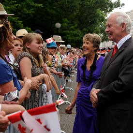 Tournée royale 2011 - Cérémonie d'accueil officielle à Rideau Hall