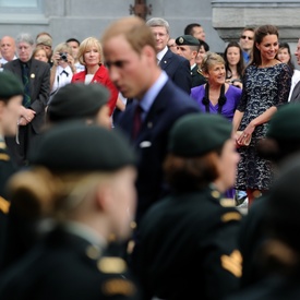 Tournée royale 2011 - Cérémonie d'accueil officielle à Rideau Hall