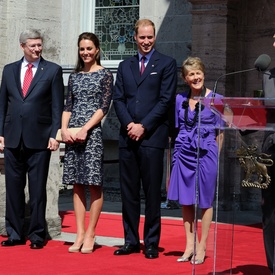 Tournée royale 2011 - Cérémonie d'accueil officielle à Rideau Hall