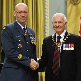 Cérémonie d'investiture de l'Ordre du mérite militaire