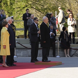 Visite du président d'Israël - Jour 1