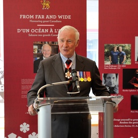 Opening of the Exhibit "From Far and Wide - Honouring Great Canadians"