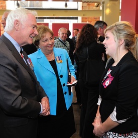 Inauguration de l'exposition "D'un océan à l'autre - Saluons nos grands Canadiens"