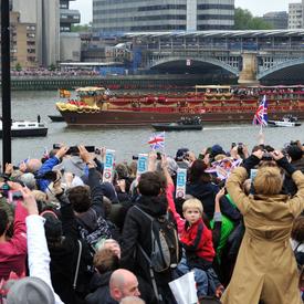 Visite à Londres - Jubilé de diamant de la Reine