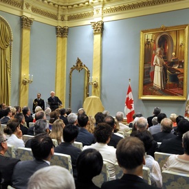 Événement célébrant le jubilé de diamant à Rideau Hall