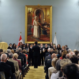 Événement célébrant le jubilé de diamant à Rideau Hall