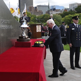 New Canadian Firefighters Memorial