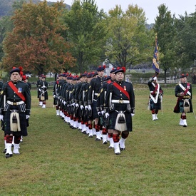 Visit to Two Historic Canadian Regiments in Montréal 