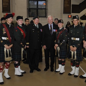 Visit to Two Historic Canadian Regiments in Montréal 