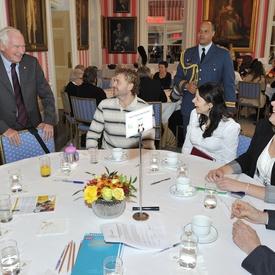 Round-table Discussion and Canadian Citizenship Ceremony