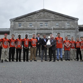 Touchdown: Grey Cup at Rideau Hall!