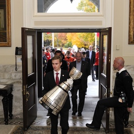 Touchdown: Grey Cup at Rideau Hall!