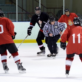 Canadian Forces and Defence Attachés Hockey Game