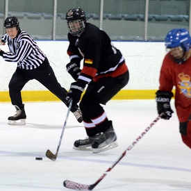 Canadian Forces and Defence Attachés Hockey Game