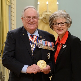 Remise de la Médaille de la paix Pearson