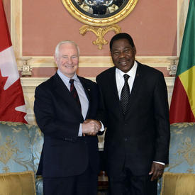 Visite de courtoisie du président de la Répulique du Bénin