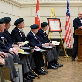 Reception in Honour of the Devil's Brigade