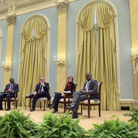 Discussion on Education Partnerships between Canada and Africa