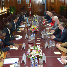 Visite d'État en République du Botswana - Jour 1