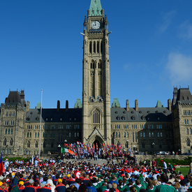 Official Opening of the 14th World Scout Moot Canada 2013