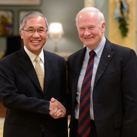 Présentation de lettres de créance à Rideau Hall