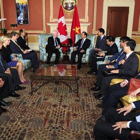 Courtesy Call by the Deputy Prime Minister of the Socialist Republic of Vietnam