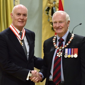 Cérémonie d'investiture de l'Ordre du Canada