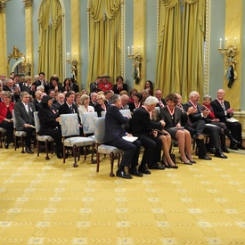 Cérémonie d'investiture de l'Ordre du Canada