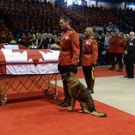 Funeral for Fallen RCMP Officers in Moncton