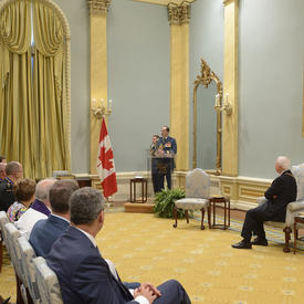 Cérémonie d'investiture de l'Ordre du mérite militaire