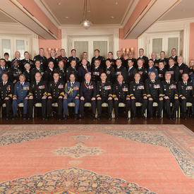 Cérémonie d'investiture de l'Ordre du mérite militaire